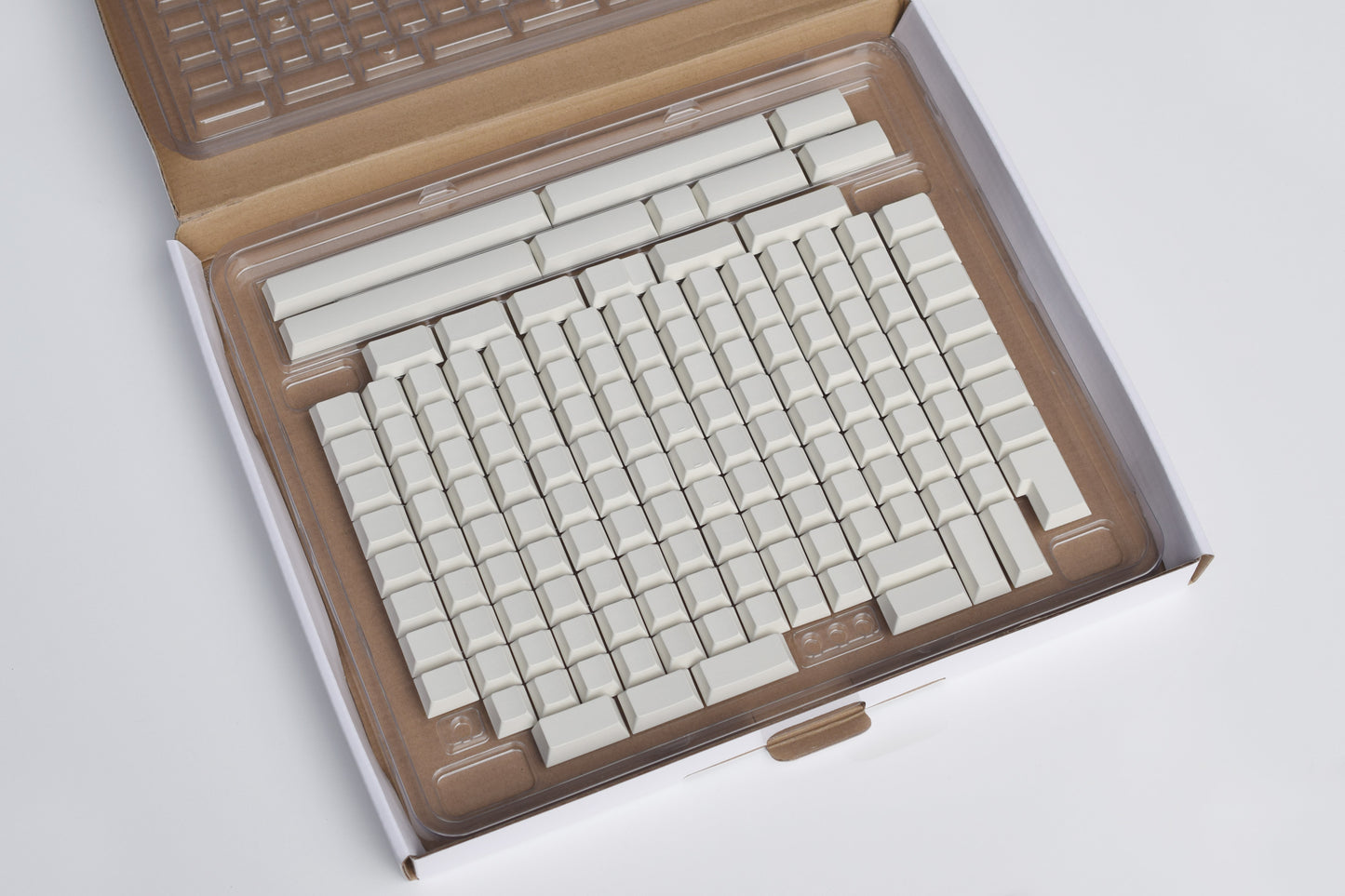 BEIGE SHENPO XMI Blank PBT KEYCAPS