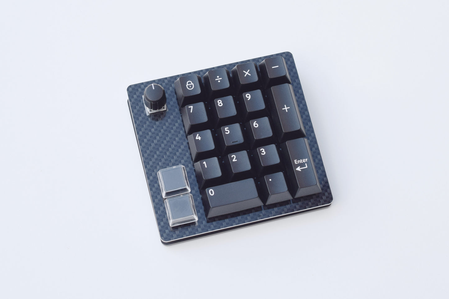 Mechanical Numpad Macropad with Rotary Encoder and Knob with PBT Keycaps