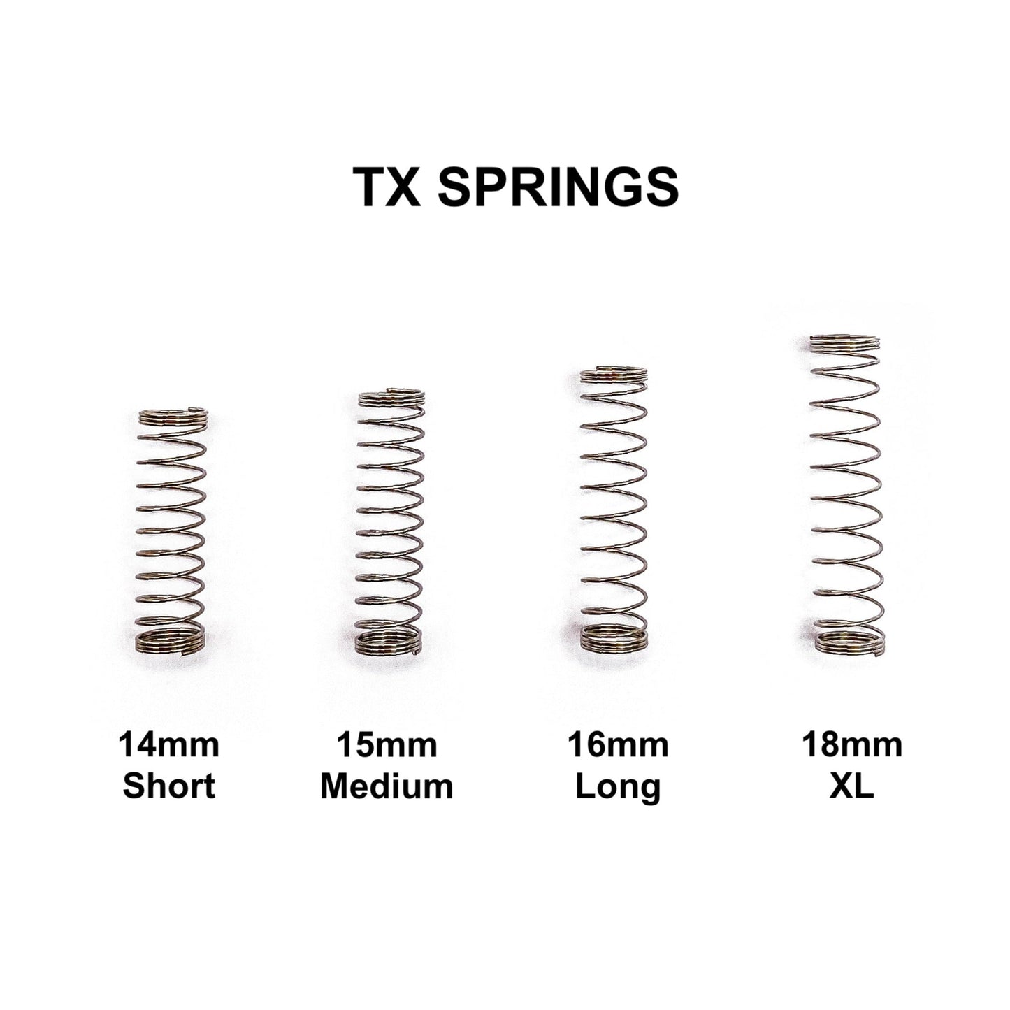 TX Springs Short - 14mm (S).