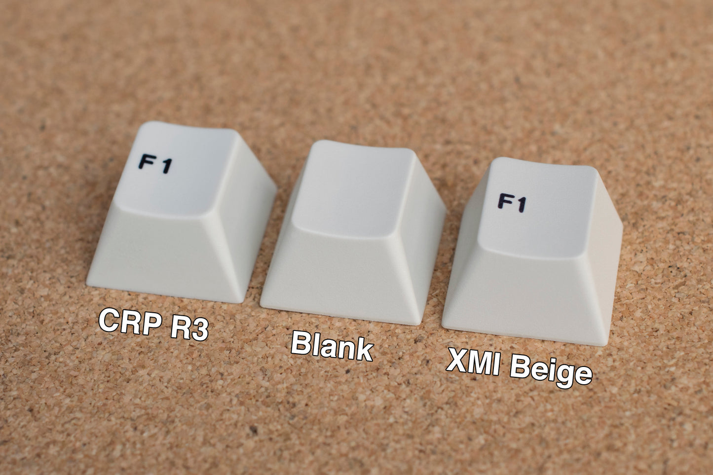 Beige blank blanks cherry keycaps PBT 1.6mm thick Australia