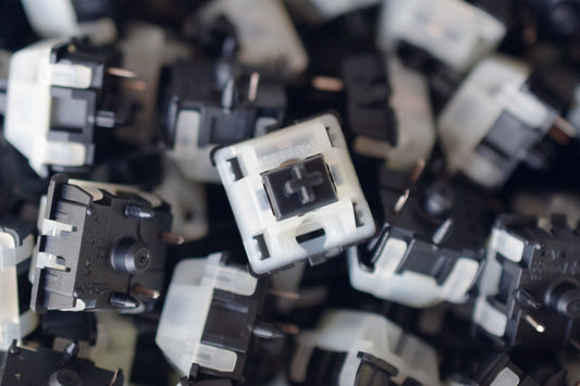 Cherry MX Black Clear-Top Nixie Hyperglide Switch