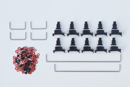 Fourwrap Stabilizers V2 PCB Mount Mechanical Keyboard Stabilizers Stabilisers Screw In Clip In 