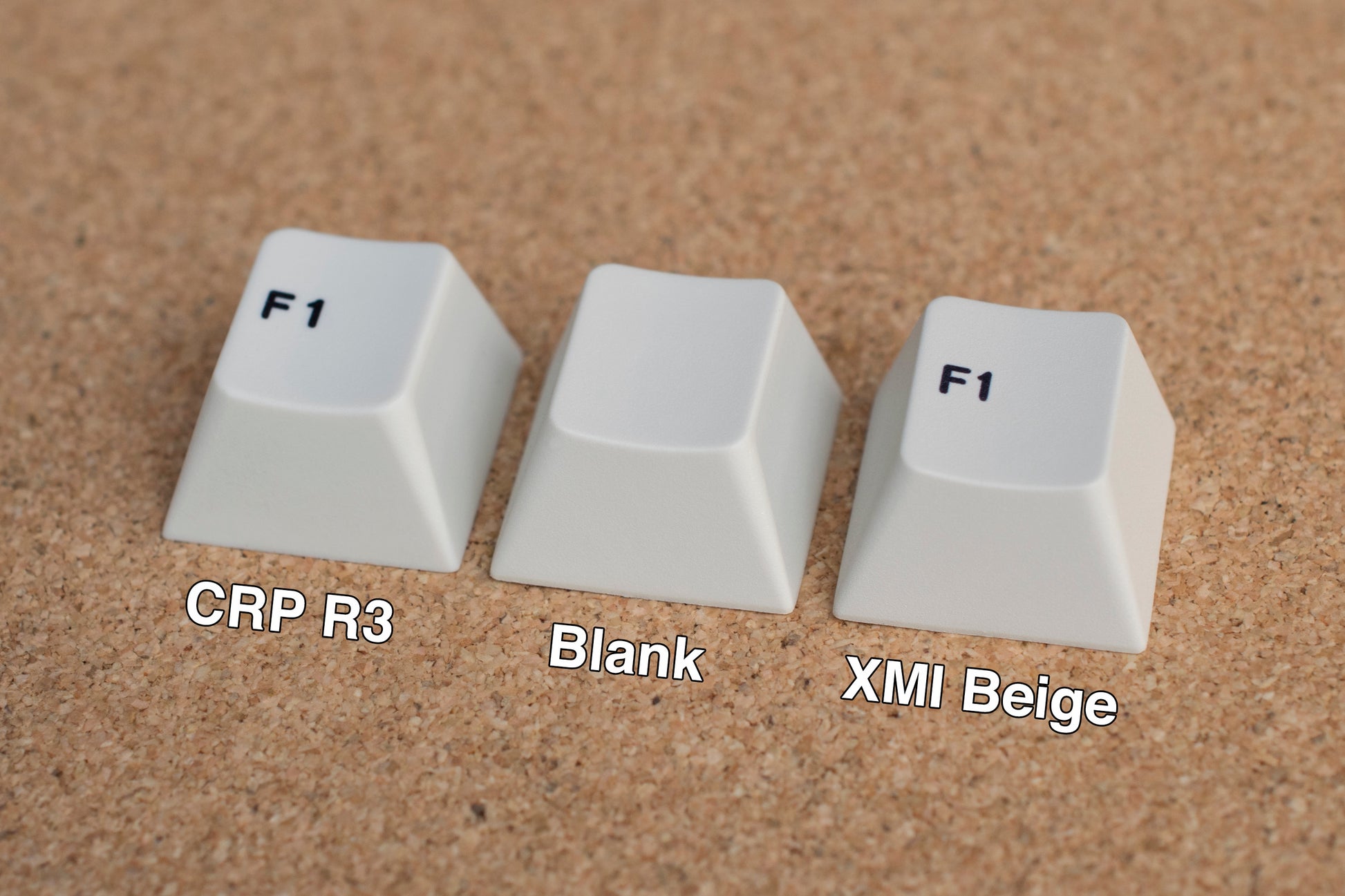 Beige blank blanks cherry keycaps PBT 1.6mm thick Australia