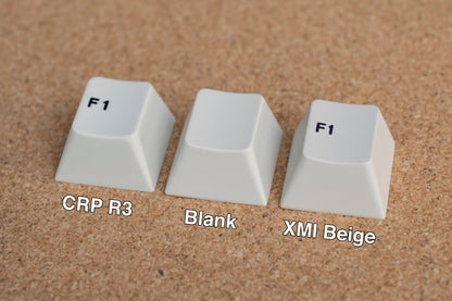 Beige blank blanks cherry keycaps PBT 1.6mm thick Australia
